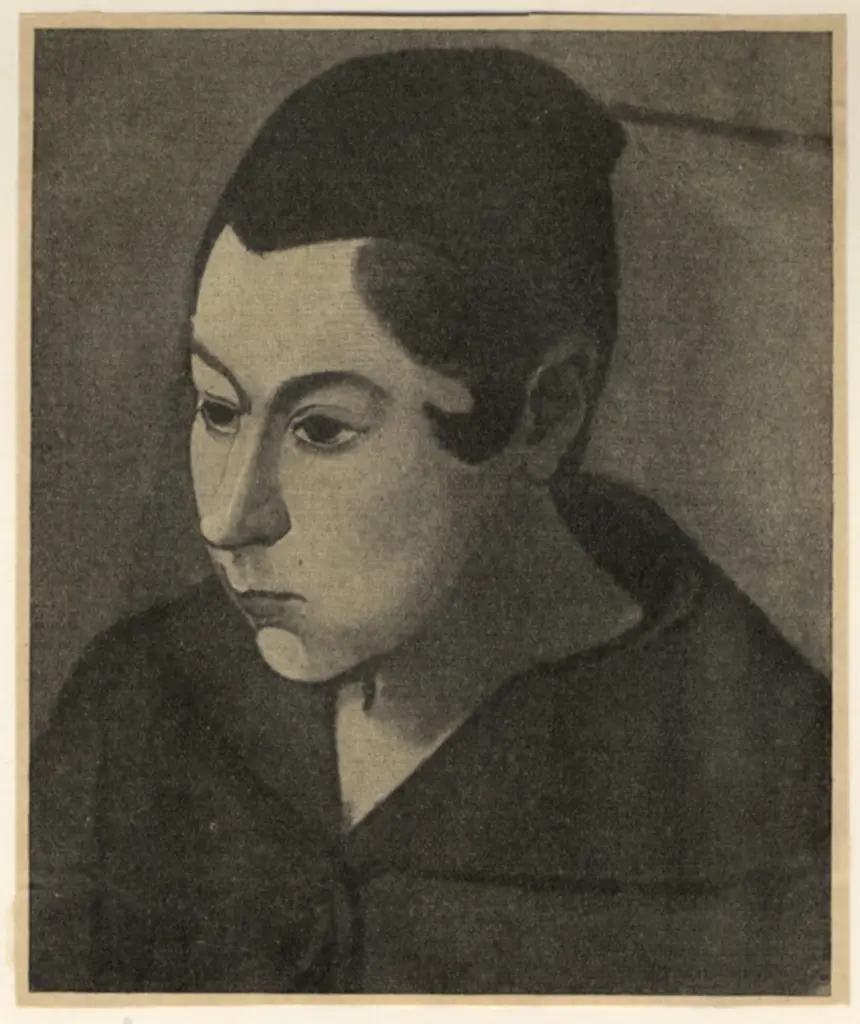 Anonimo , Marchand, Jean - sec. XX - Ritratto femminile , fronte