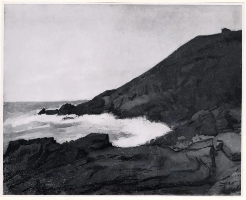 Anonimo , Marquet, Albert - sec. XX - Scogli , fronte