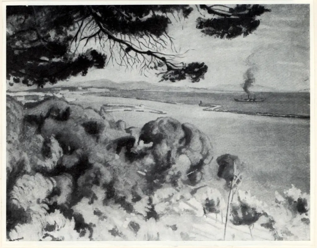 Anonimo , Marquet, Albert - sec. XX - Le port de Bougie , fronte