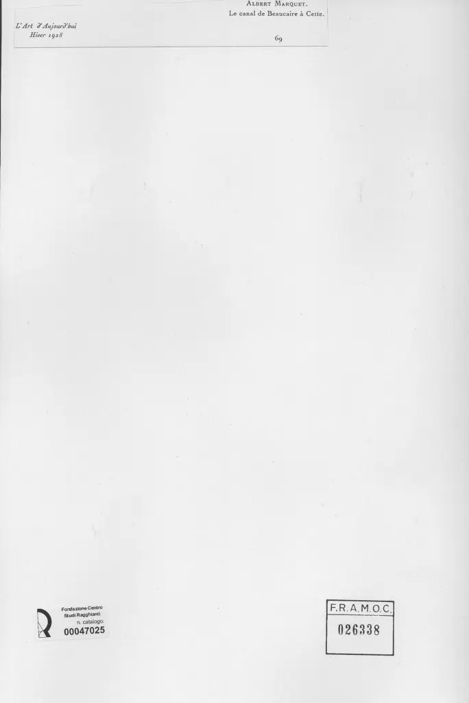 Anonimo , Marquet, Albert - - Le canal de Beaucaire &agrave; Cett&eacute; , retro