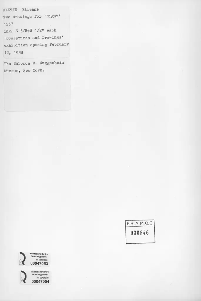 Anonimo , Martinet, Etienne - sec. XX - Night , retro