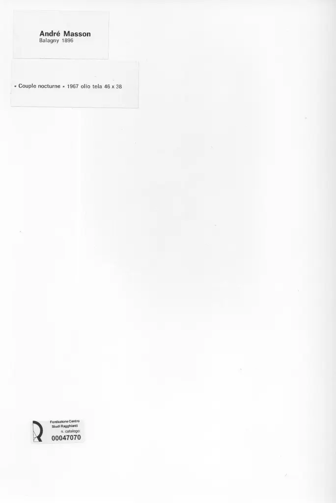 Anonimo, Anonimo , retro