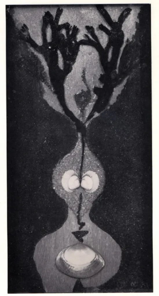 Anonimo , Masson, Andr&eacute; - sec. XX - Cariatide , fronte