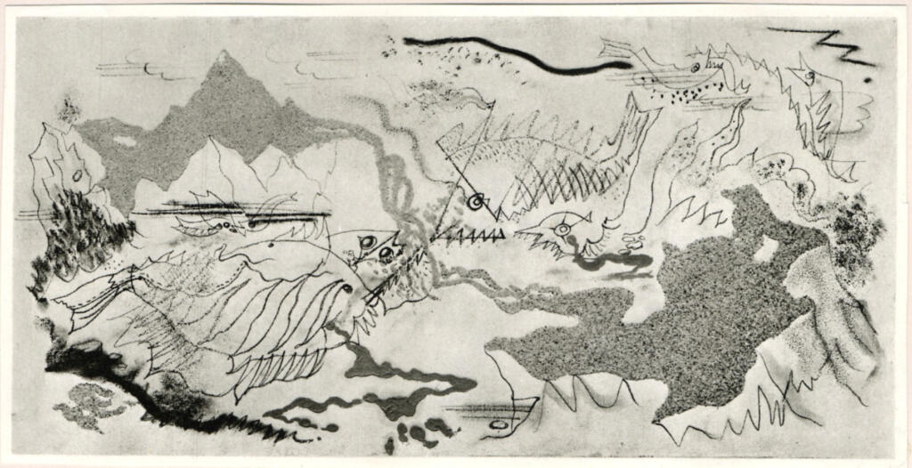 Anonimo , Masson, André - sec. XX - Battle of Fisher , fronte
