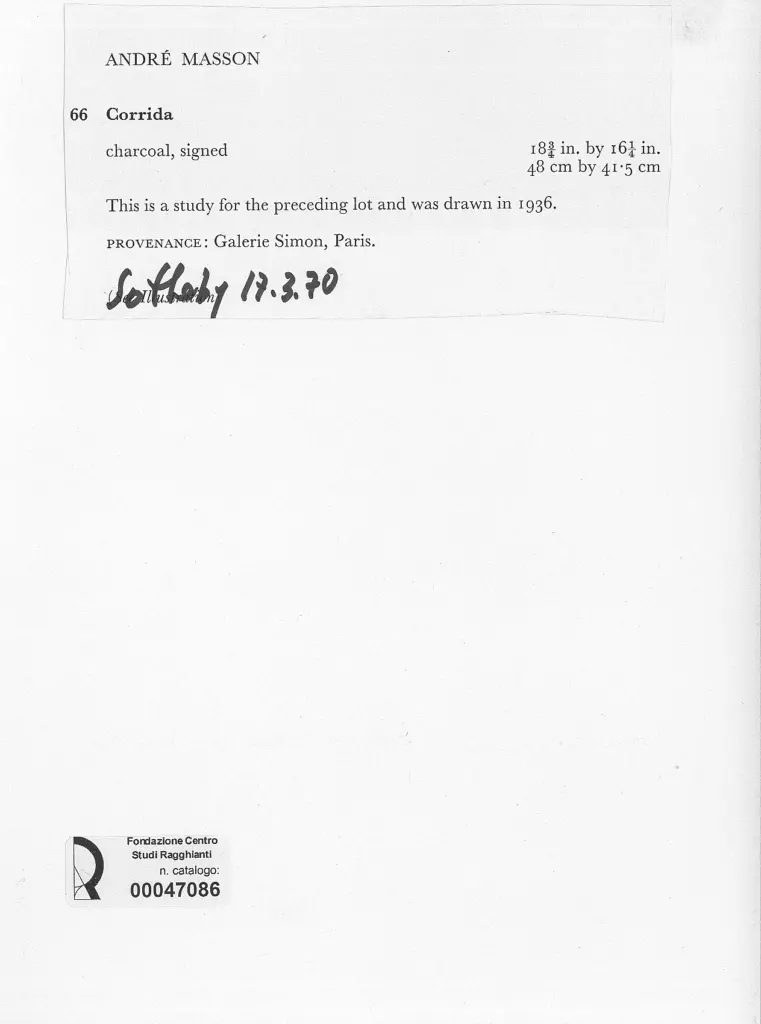 Anonimo, Anonimo , retro