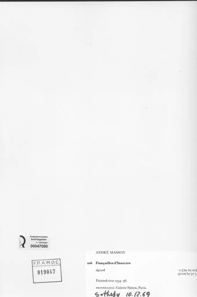 Anonimo, Anonimo , retro