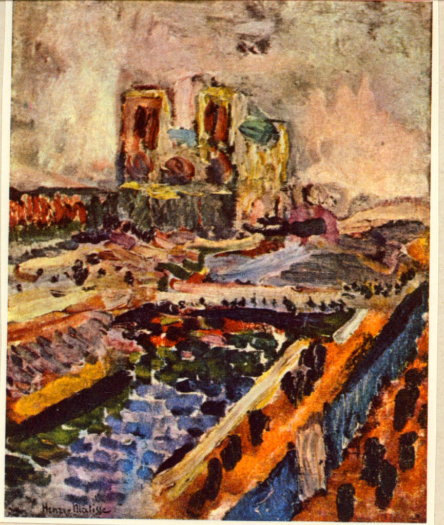 Anonimo , Matisse, Henri - sec. XX - Notre-Dame , fronte