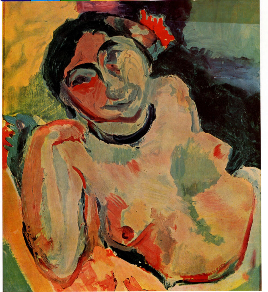 Anonimo , Matisse, Henri - sec. XX - La Zingara , fronte