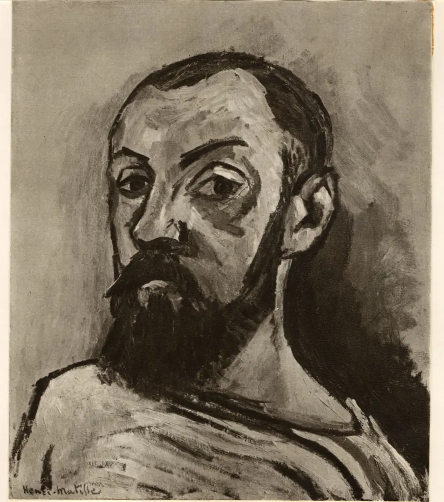 Anonimo , Matisse, Henri - sec. XX - Autoritratto , fronte