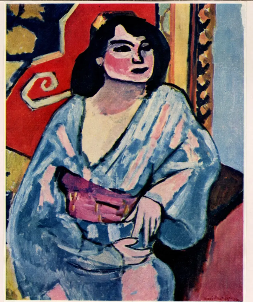 Anonimo , Matisse, Henri - sec. XX - Algerina , fronte