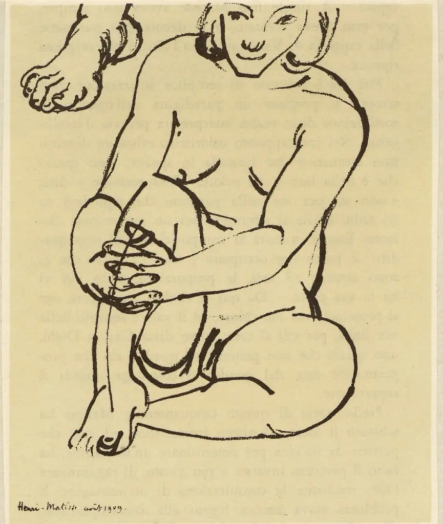 Anonimo , Matisse, Henri sec. XX , fronte