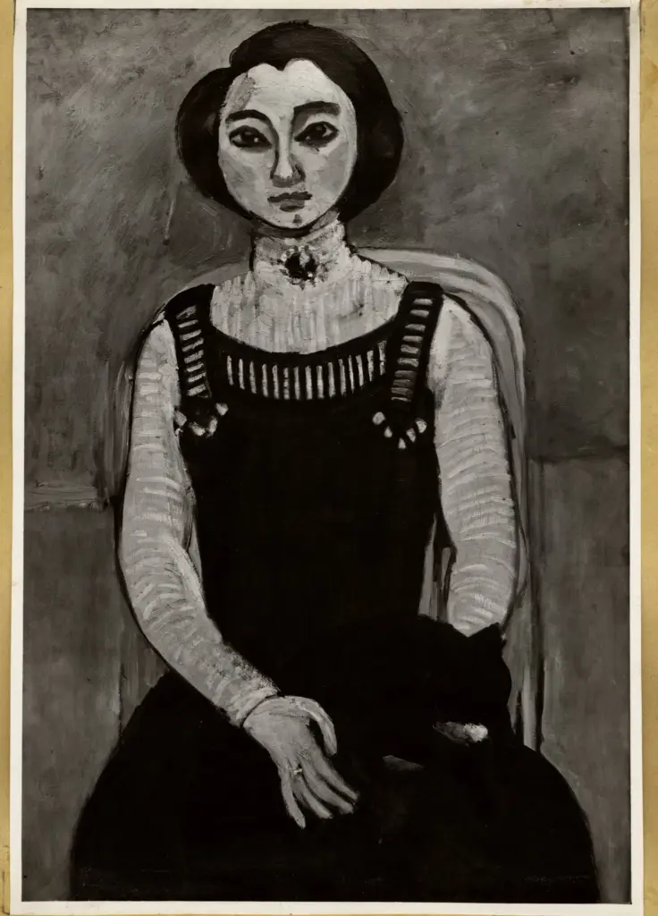 Matisse, Henri , Margherita con gatto nero