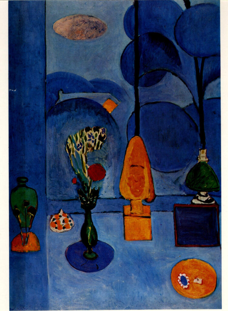 Anonimo , Matisse, Henri - sec. XX - La finestra blu , fronte