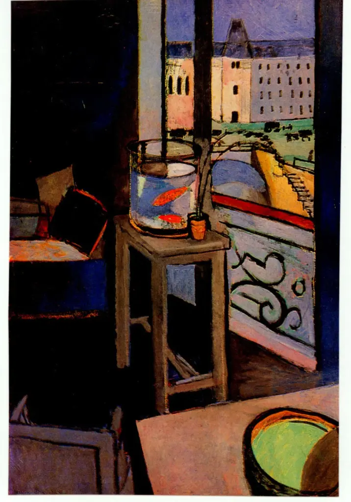 Anonimo , Matisse, Henri - sec. XX - Il vaso dei pesci rossi , fronte