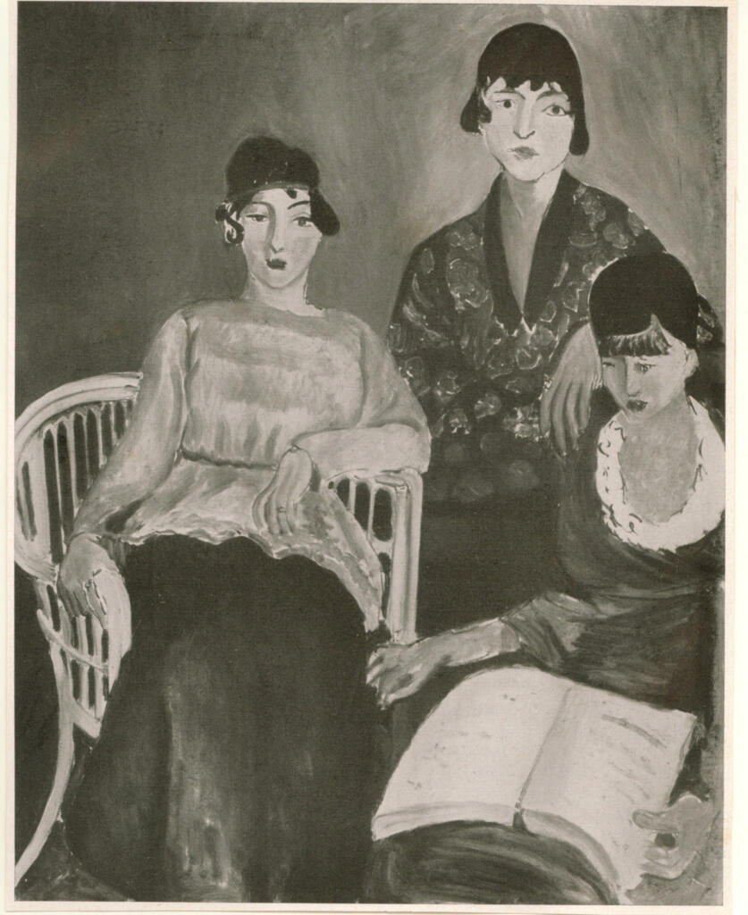 Anonimo , Matisse, Henri - sec. XX - Le Tre Sorelle , fronte