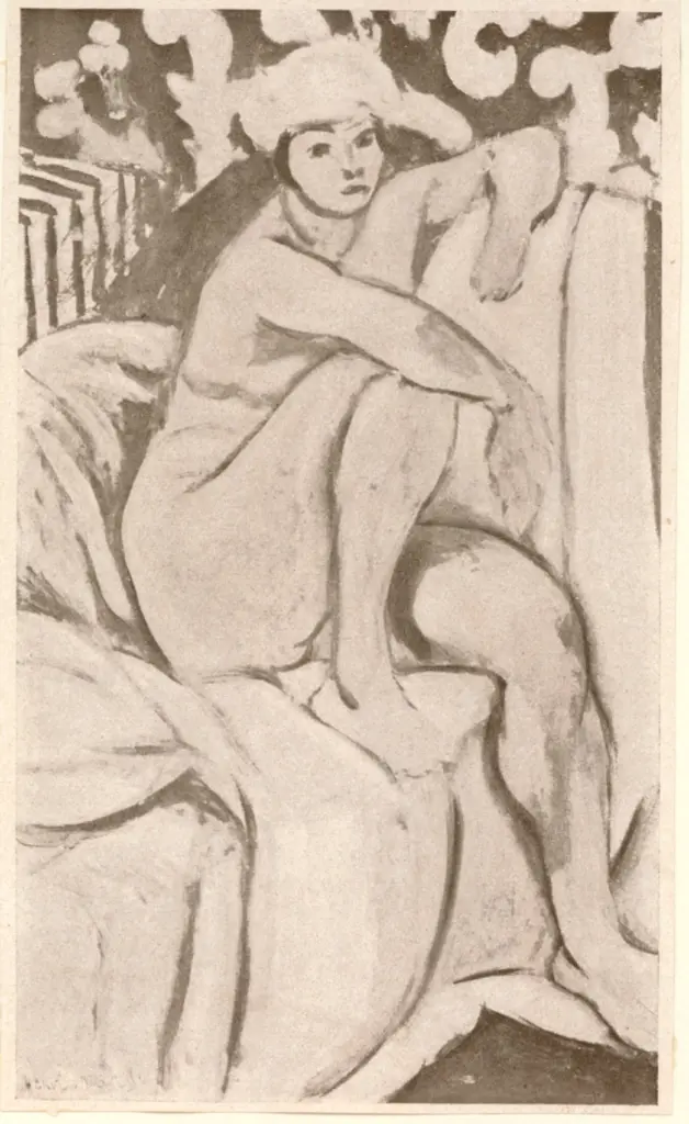 Galerie Bernheim-Jeune , Matisse, Henri - sec. XX - Akt , fronte