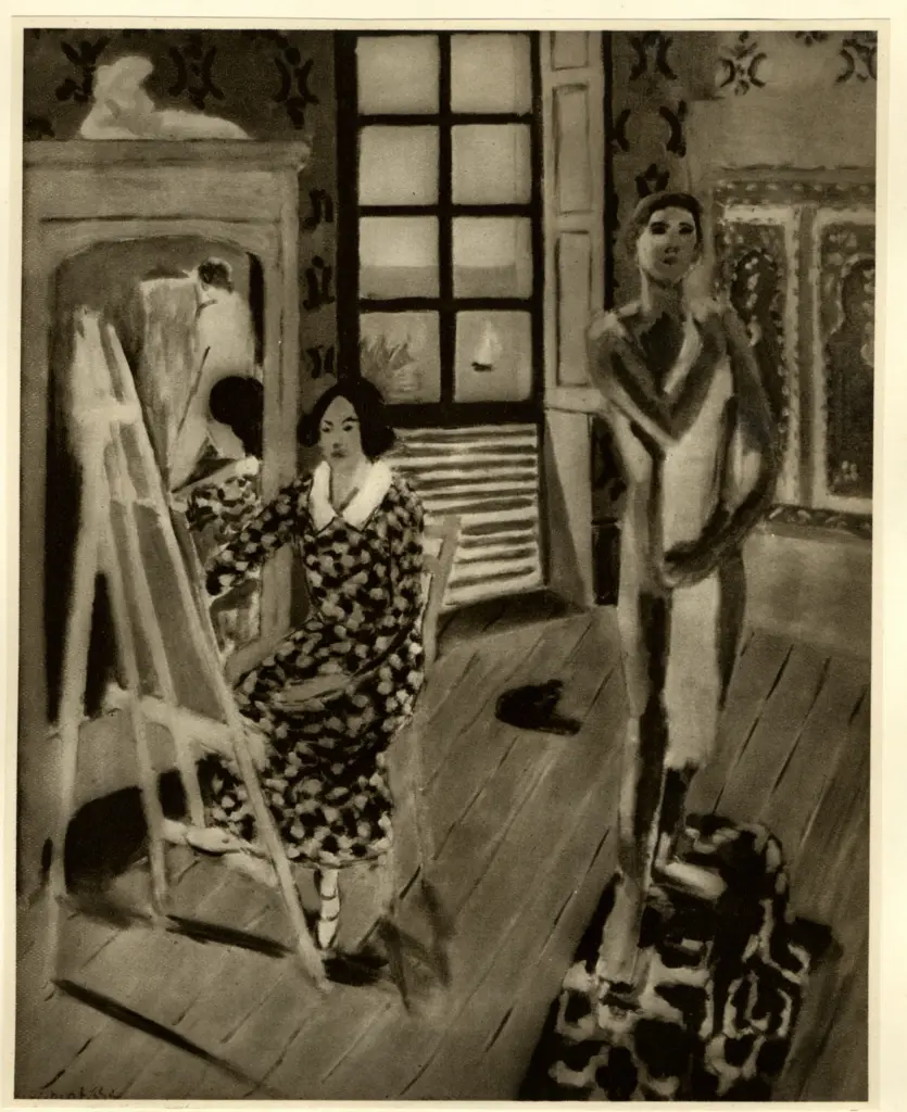 Anonimo , Matisse, Henri - sec. XX - La s&eacute;ance de trois heures , fronte