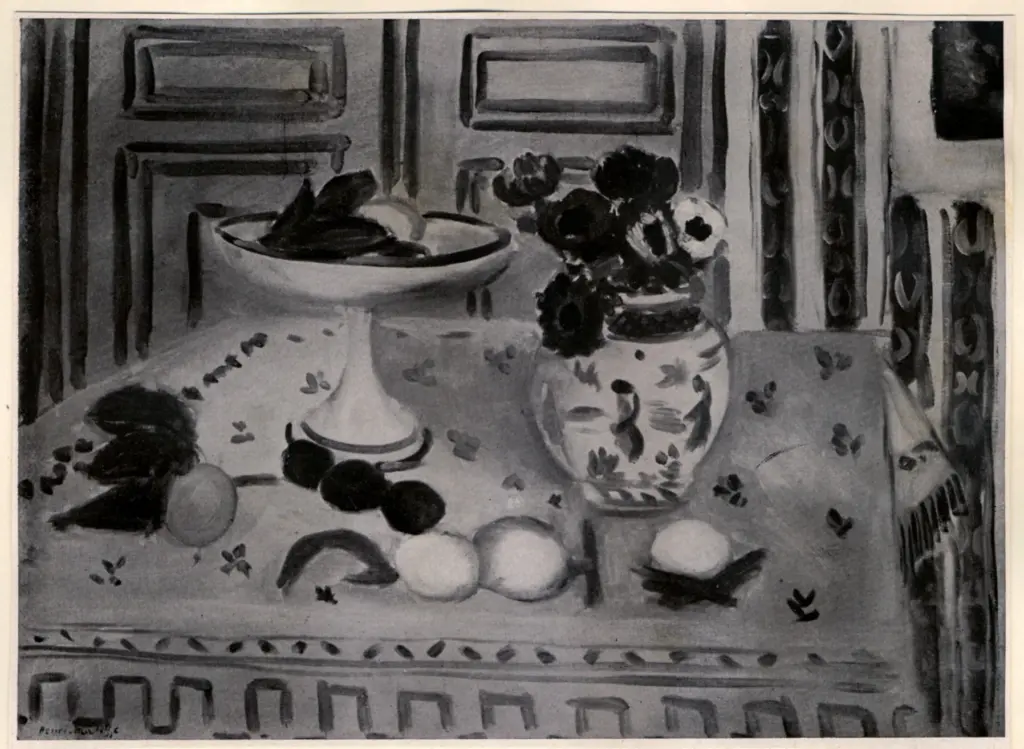 Anonimo , Matisse, Henri - sec. XX - La tovaglia rosa , fronte