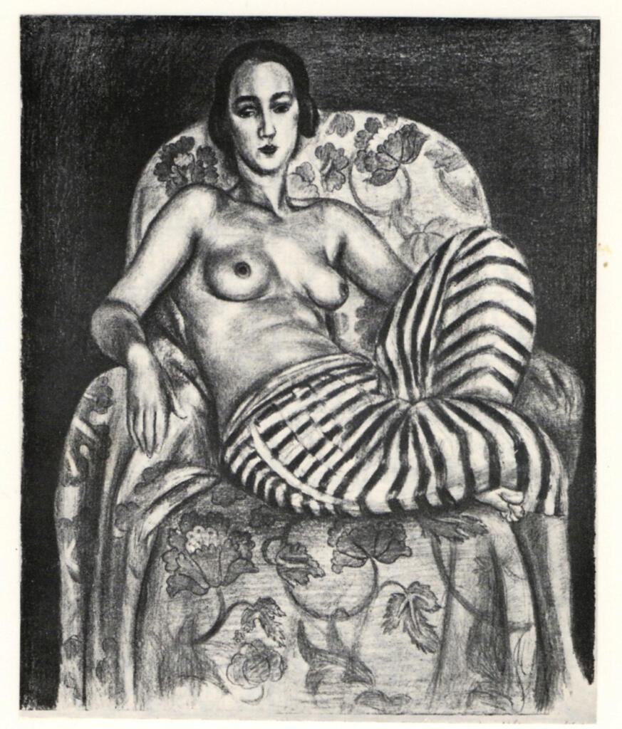 Matisse, Henri , Odalisque à la Culotte Bayadère -