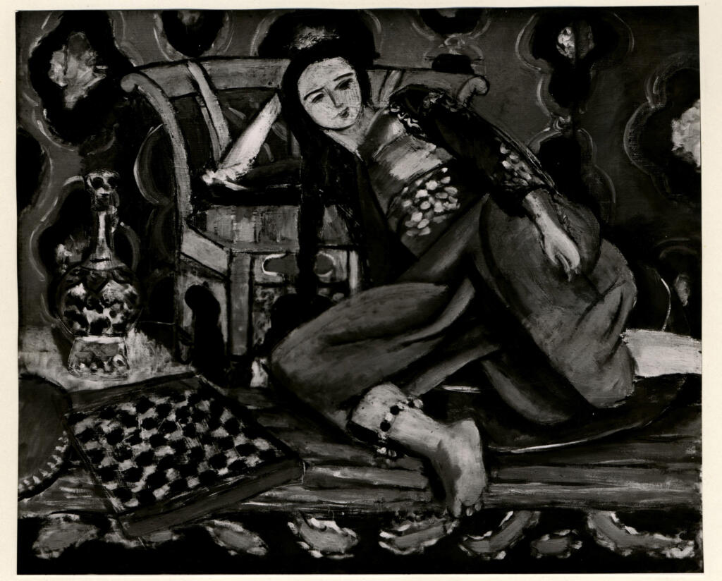 Anonimo , Matisse, Henri - sec. XX - Odalisca , fronte