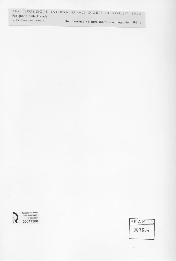 Anonimo , Matisse, Henri; sec. XX , retro