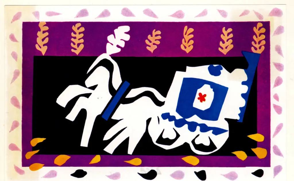 Anonimo , Matisse, Henri - sec. XX - Das Begr&auml;bnis des Pierrot , fronte