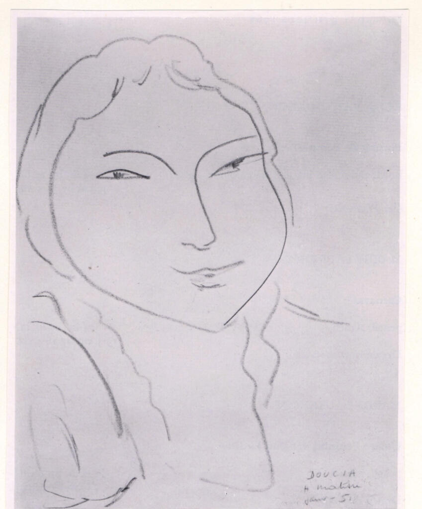 Anonimo , Matisse, Henri - sec. XX - Doucia , fronte