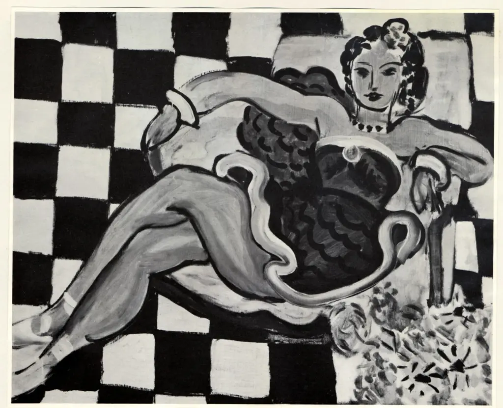 Anonimo , Matisse, Henri - sec. XIX/ XX - Danseuse dans un fau-teuil , fronte