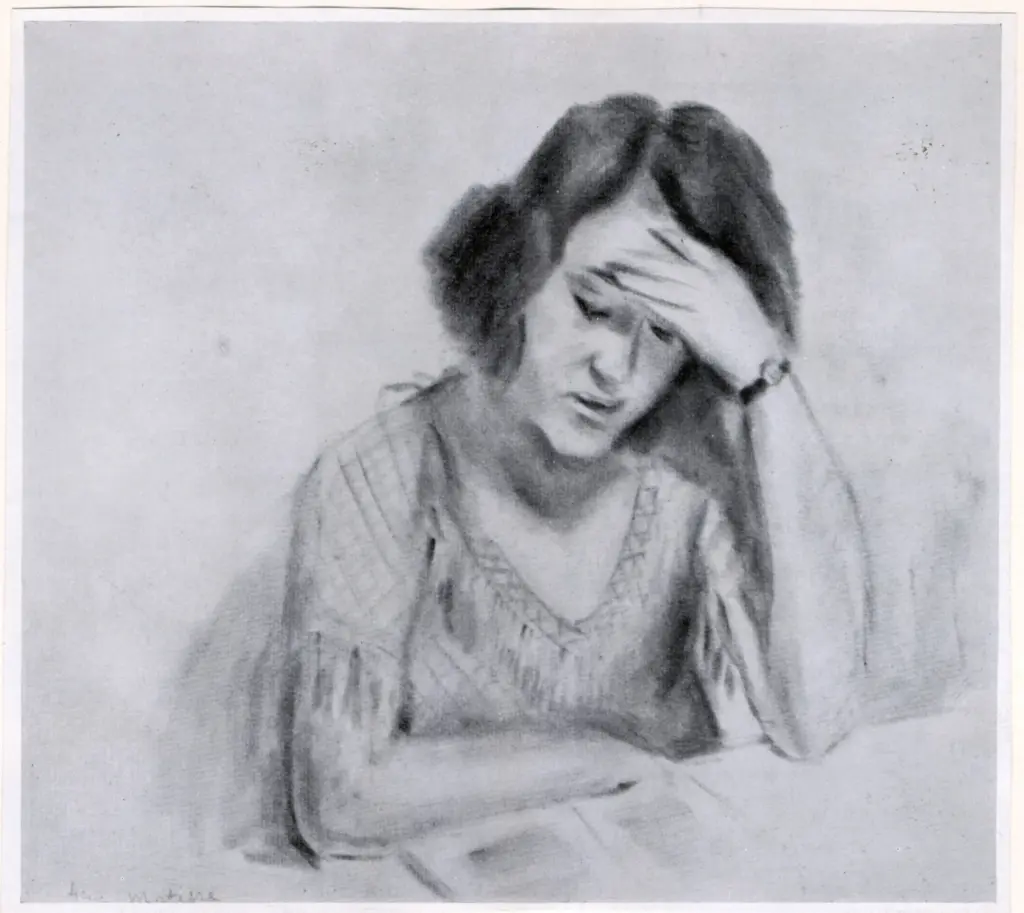 Anonimo , Matisse, Henri - sec. XIX/ XX - Marguerite lisant , fronte