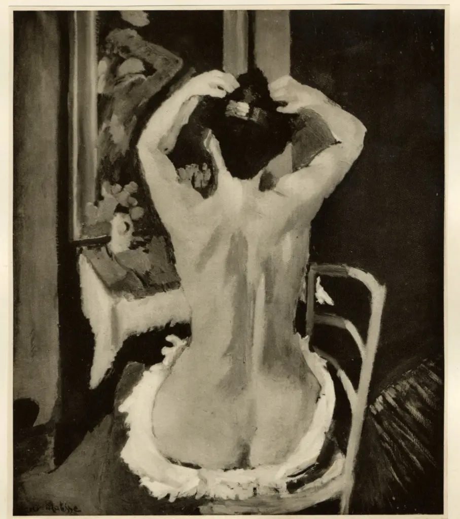 Anonimo , Matisse, Henri - sec. XX - Nu de dos , fronte