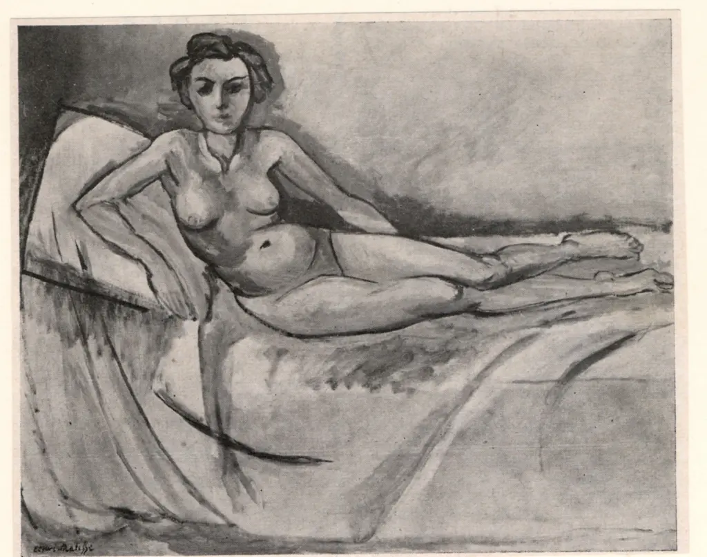 Anonimo , Matisse, Henri - sec. XX - Nue Etendue , fronte