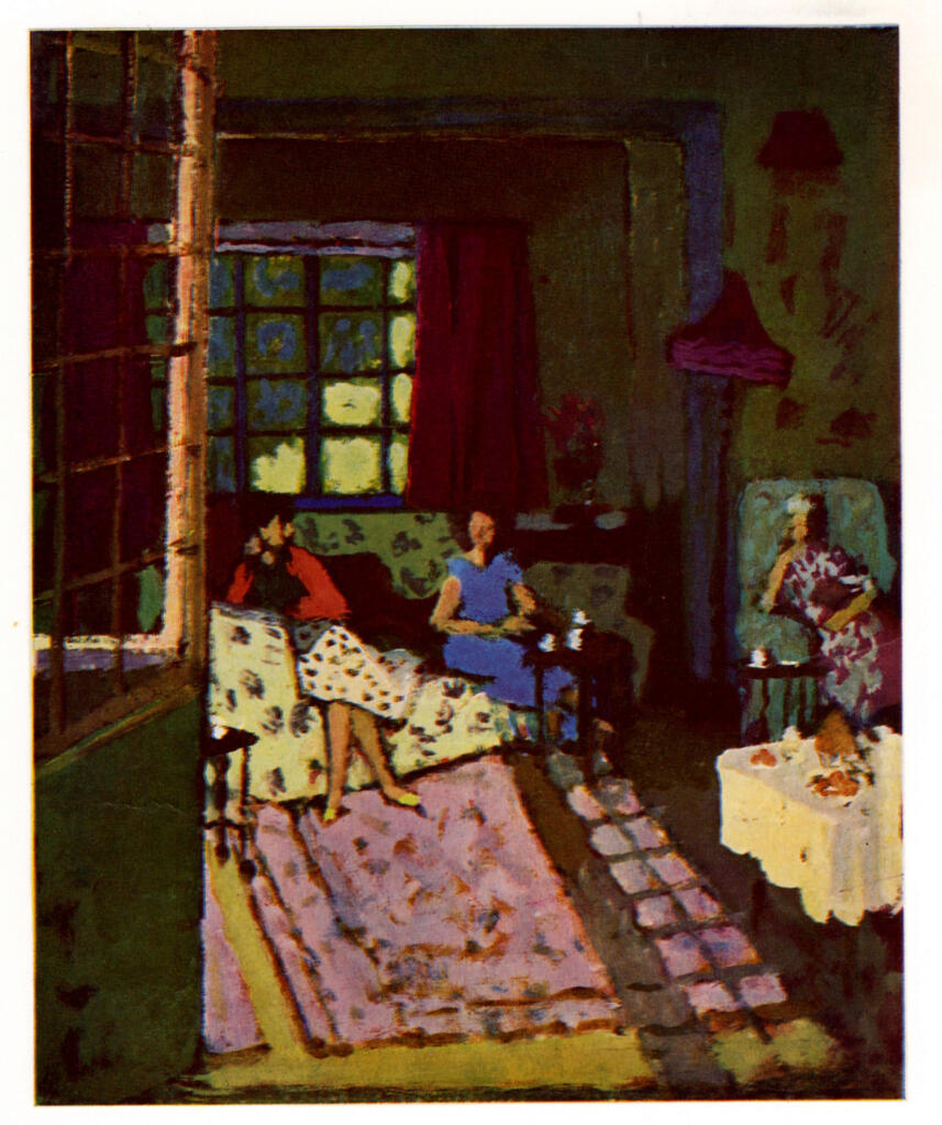 Anonimo , Matisse, Henri - sec. XIX/ XX - Interno verde , fronte