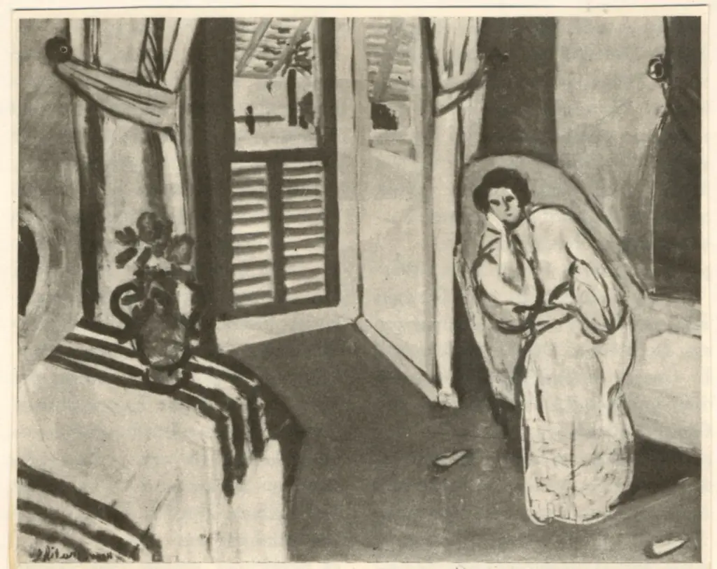 Anonimo , Matisse, Henri - sec. XX - Interieur , fronte