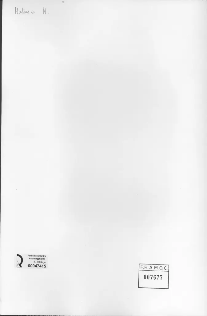 Anonimo , Matisse, Henri - sec. XIX/ XX - Nudi di donna visto di schiena , retro