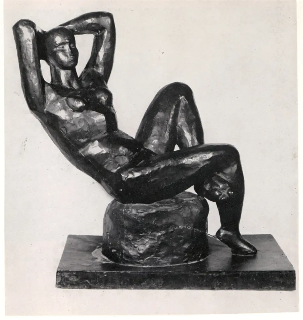 Galerie Bernheim-Jeune , Matisse, Henri - sec. XX - Grand Nu Assis , fronte