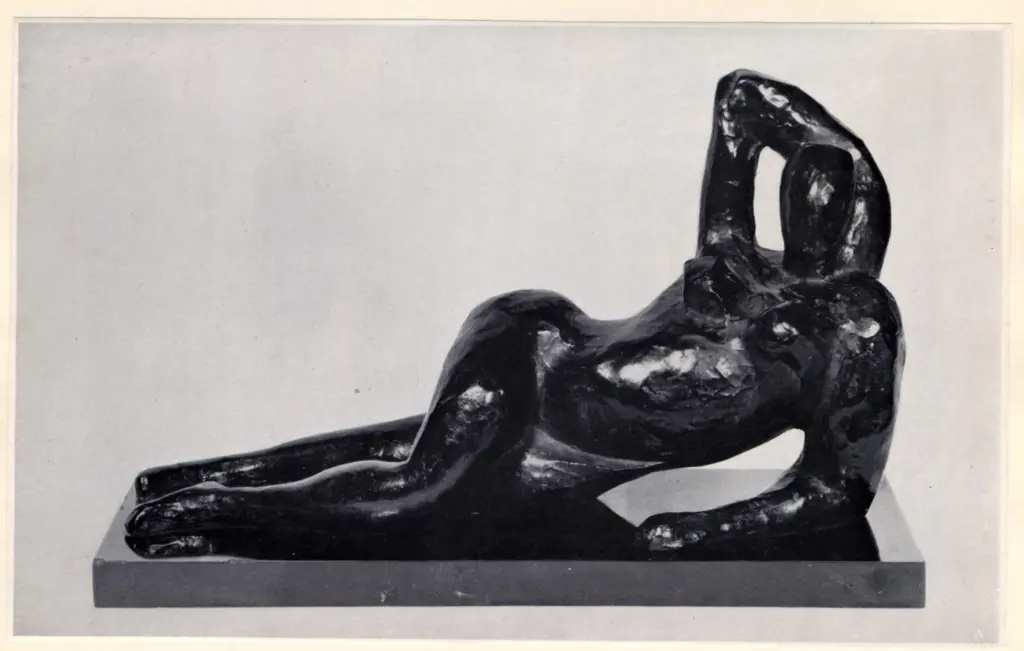 Anonimo , Matisse, Henri - sec. XX - Nue Couch&eacute;e II , fronte