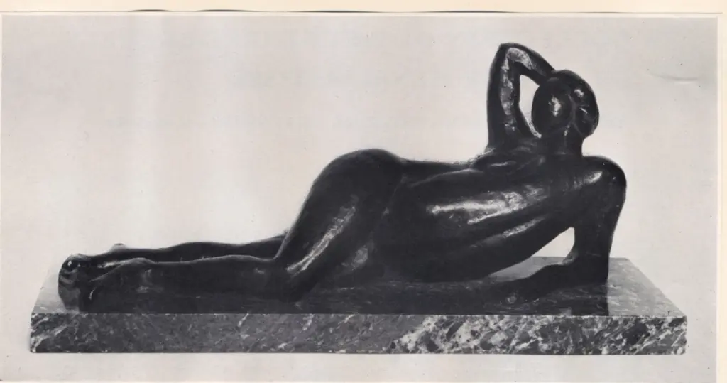Anonimo , Matisse, Henri - sec. XX - Nue Couch&eacute;e III , fronte