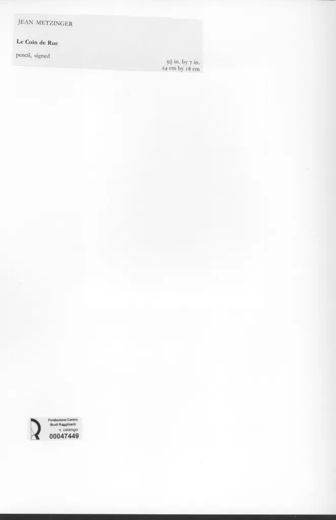 Anonimo, Anonimo , retro