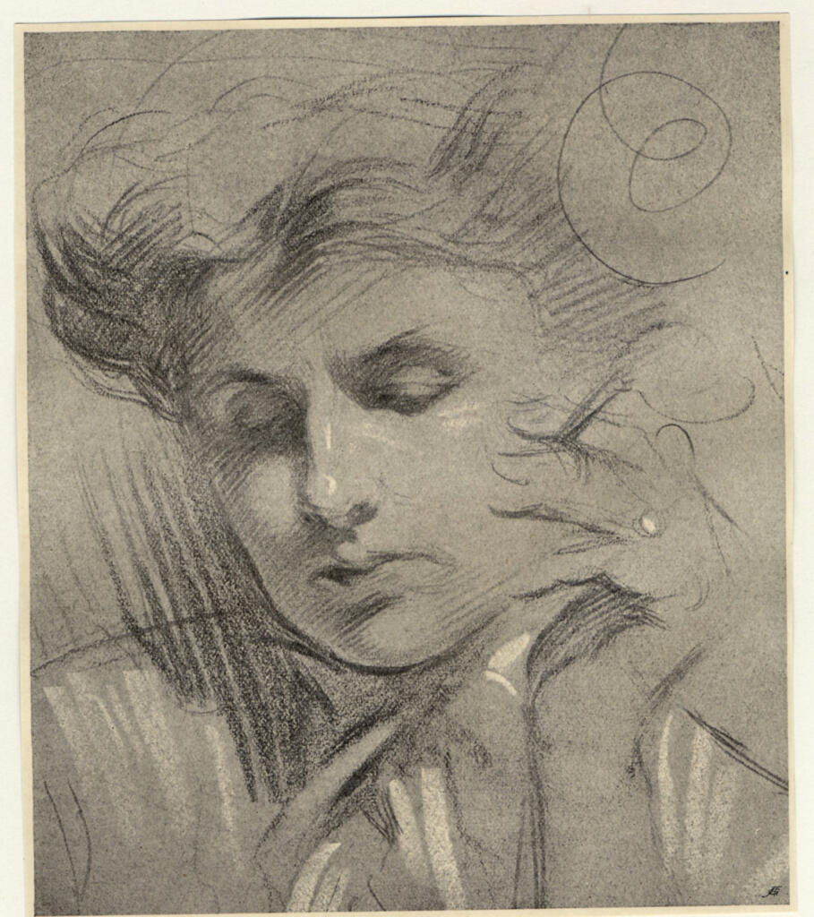 Monod, Lucien , - Studio di ritratto