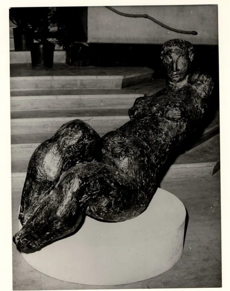 Galerie Bernheim-Jeune , Mougin, Bernard - sec. XX - Nudo femminile , fronte