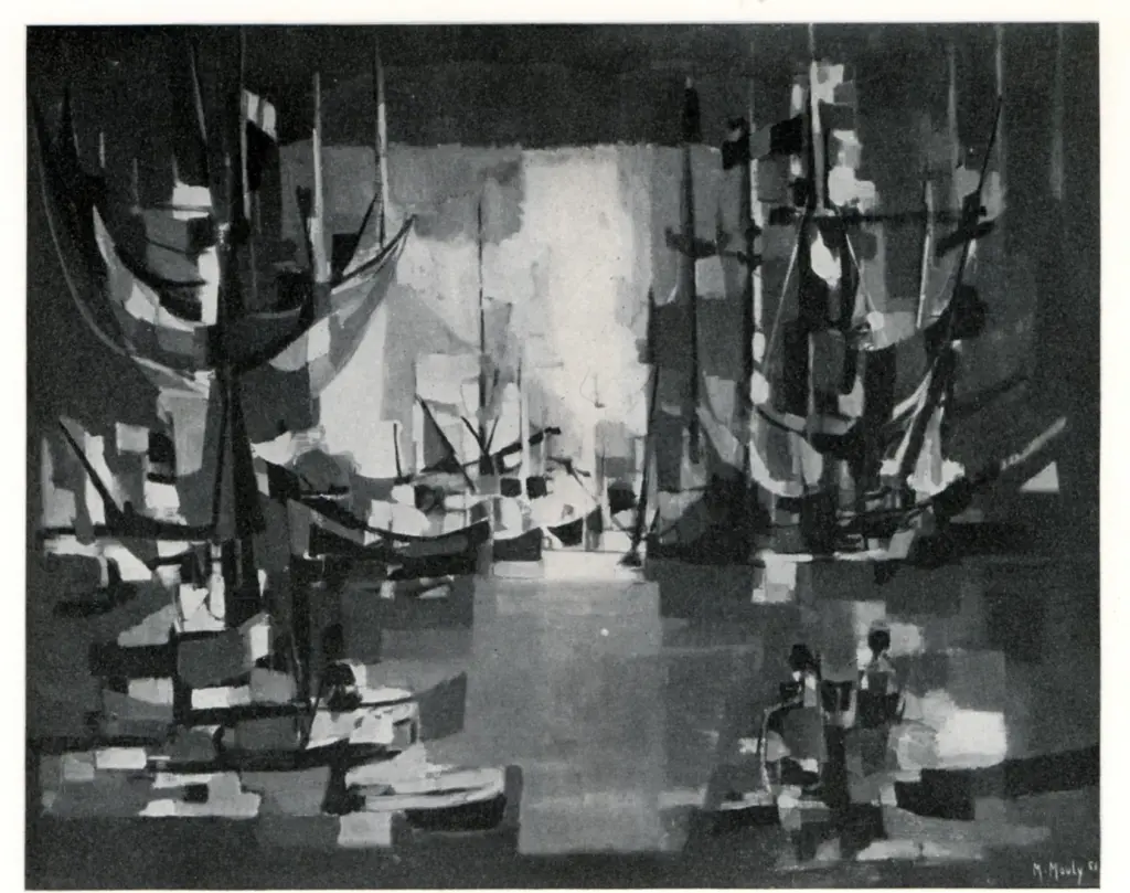 Galerie Bernheim-Jeune , Mouly, Marcel; sec. XX , fronte