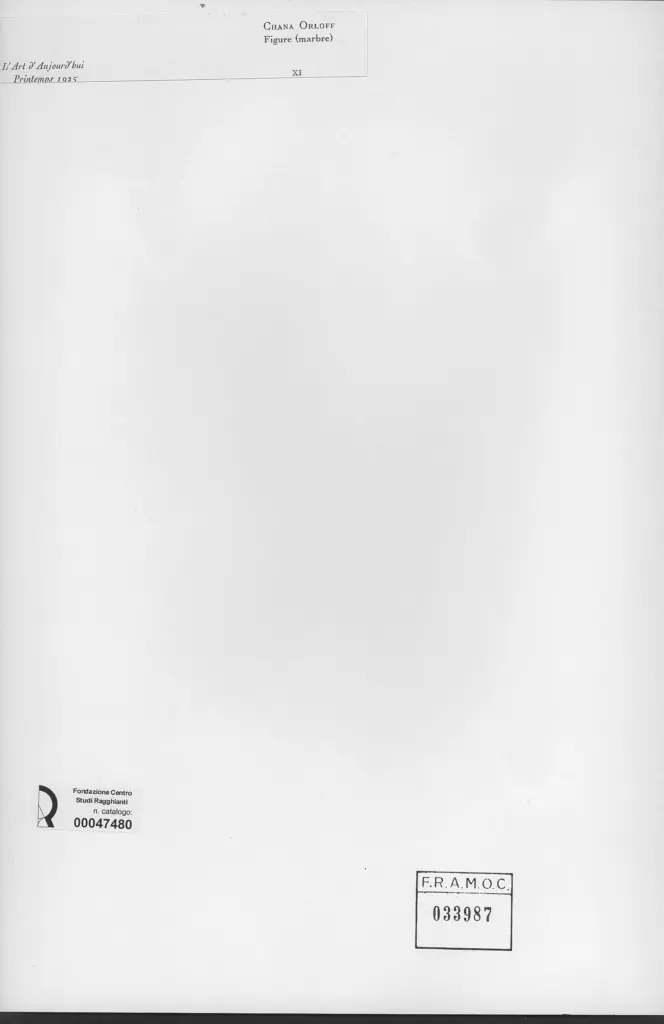 Galerie Bernheim-Jeune , Orloff, Chana sec. XX , retro