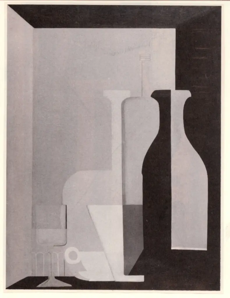 Ozenfant, Amedee , Cup, glasses, bottles