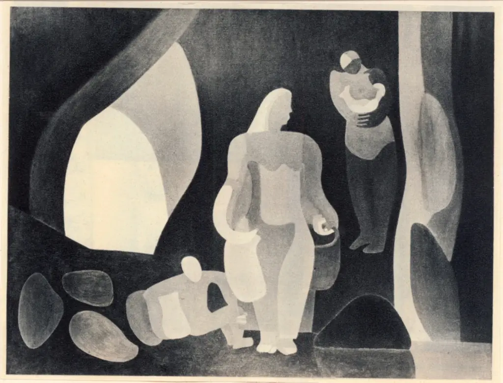 Ozenfant, Amedee , The big grotto