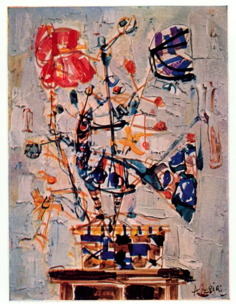 Papart, Max , Composizione floreale