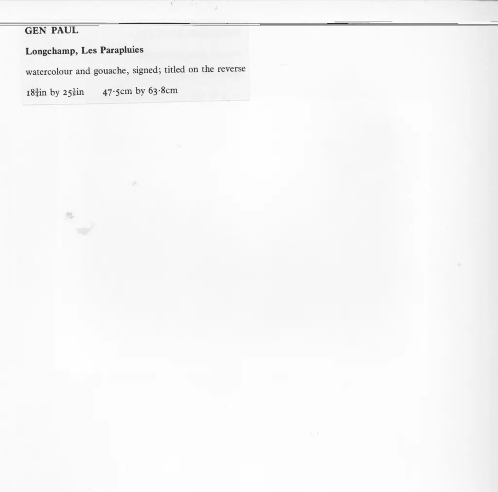 Anonimo , Gen, Paul , retro