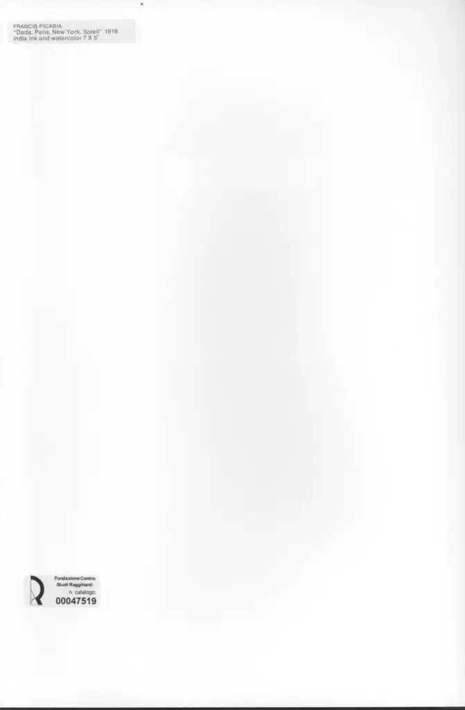 Anonimo , Picabia, Francis sec. XX , retro