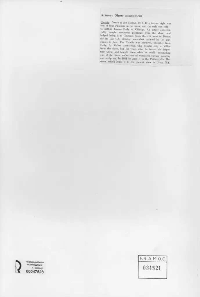 Anonimo , Picabia, Francis sec. XX , retro