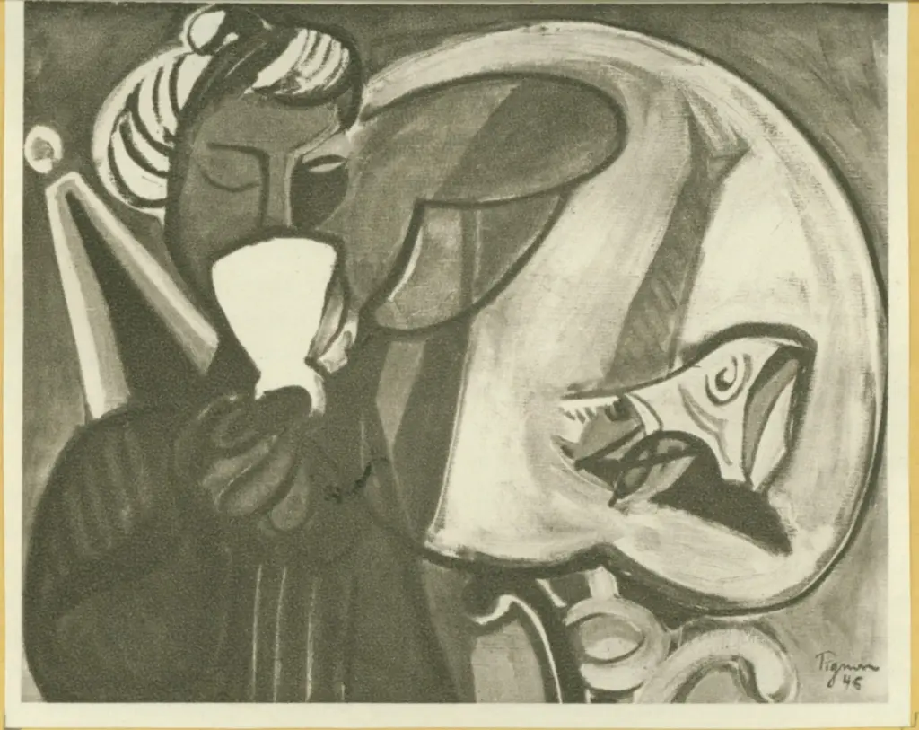 Anonimo , Pignon, Eduard , fronte