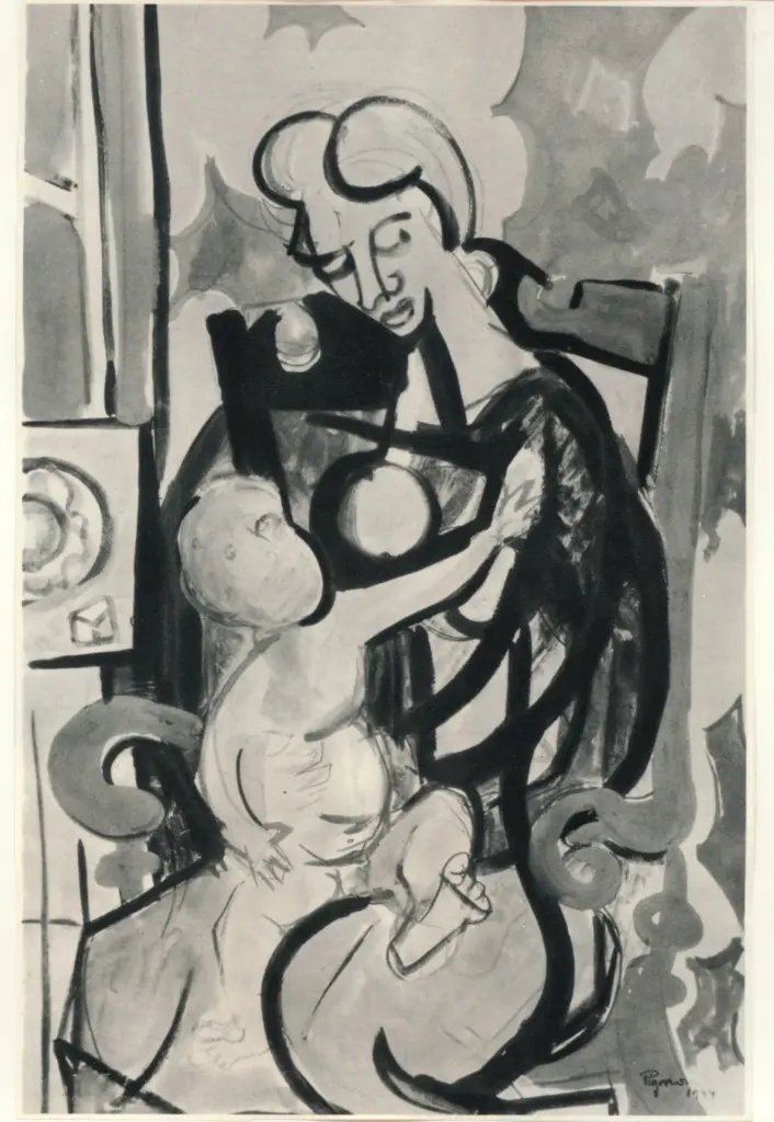 Pignon, Eduard , Maternit&egrave;